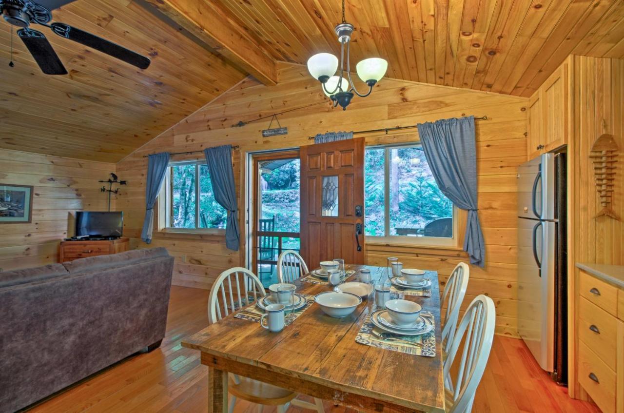 Bryson City Cabin With Fire Pit On Coopers Creek! Exterior photo